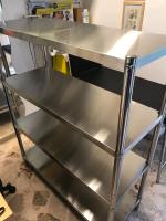 Scaffale inox 5