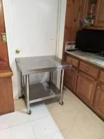 Perfect size, moves easy and locks in place very well. 5