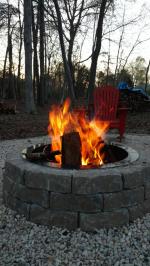 Great sturdy fire pit ring 5