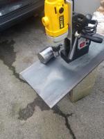 Works on 1/2" steel plate 4