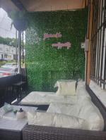 It blocks my neighbors porch! 5