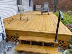 Handrail for the new deck 4