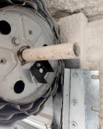 Vevor 800 N - Modified to Fit Closed Drum Roller Door 5