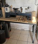 UN ÉTABLI POUR MON TOUR À BOIS 5