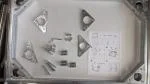 Commercial Stainless Steel Bench Kitchen work Food Prep Table 900x600mm w/Wheels 5