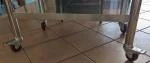 Commercial Stainless Steel Bench Kitchen work Food Prep Table 900x600mm w/Wheels 5