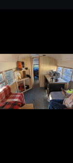 Skoolie heater 5