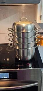 Great Steamer/Definitely works on INDUCTION stoves 5
