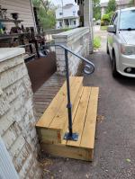 Porch hand rail 5