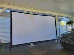 150 inch Projector Screen with stand. 5