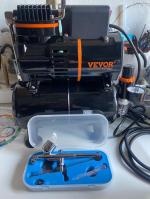 VEVOR Kit de Aerógrafo Profesional Pistola Pulverizadora 5