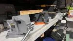 Compared either 4" swivel vise central machinery  4