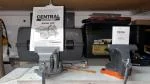 Compared either 4" swivel vise central machinery  4