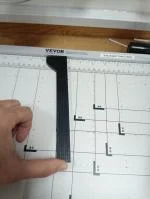 Cortador de papel VEVOR, aparador de guilhotina 4
