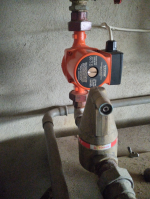 Vevor Hot Water Circulation Pump Cast Iron Recirculating Pump 220V 92W, 60 L 5