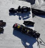 Rebar bending and cutting machine. 5