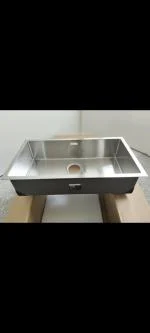 Duas Pias de cozinha 76 centímetros Aço Inoxidável  5