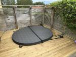 Works perfect for in-deck pool.  5