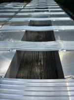 Top crossmembers bent down first use 3