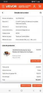 Bomba de vacíado y manometro  1