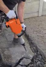 Sloophamer elektrisch 2200 W met twee beitels 5