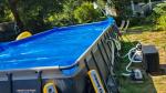 VEVOR Solar Pool Cover keeps pool temp stable 5