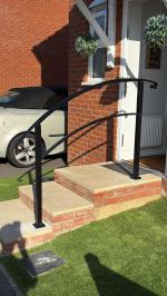 Excellent solution for outdoor steps 4