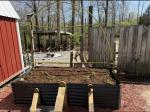 8X4X2 foot raised garden bed 3