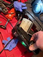 Failure mode, no contact with green shutoff 1