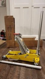 VEVOR Low Profile Floor Jack 3 Ton Aluminum Double Cylinder Model: LD100A-030-00 5