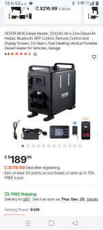 Heater diesel Bluetooth télécommander 5