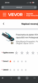 Vevor800maszynka do cięcia  1