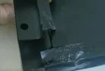 Material veio mal acondicionado dentro da caixa  4