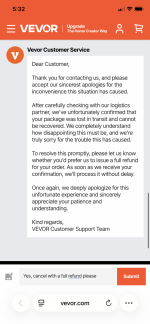 Never received product  1