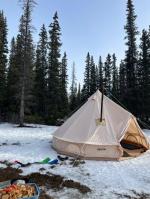 4M Canvas Bell Tent 4