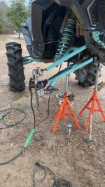 Welding job but great for hold up the front of a Atv 4
