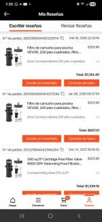 Filtros pedido que no me ha llegado 5