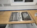 VEVOR 27 inch Kitchen Sink Workstation, 304 Stainless Steel Undermount Sink, Drop-In Single  5