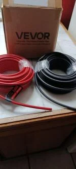 VEVOR Rallonge Panneau Solaire 6 mm² Câble d'Extension de Panneau Solaire 15,2 m ...... 5