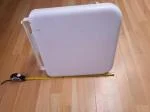 the seat is  extended from wall is 17.5" not 15.5" as description 4