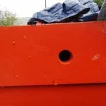 Holes not matching bucket 2