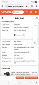 Have not received my order yet  3
