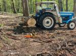 Monté derrière un tracteur ford 3000 4