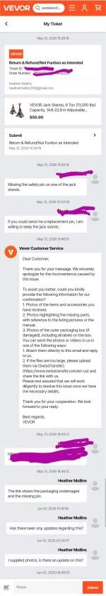 Lack of customer support makes this item useless 1