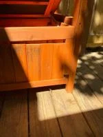 Outdoor Storage Bench 2