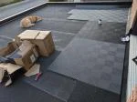 On top of flat roof, Very satisfied at least for now 5