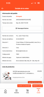 Sobre el mensaje de haber recibido la mercancía cuando no fue asi 1