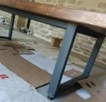 Pieds de table rectangulaire  4