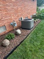 Side of house edging project went well 5