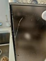 Cheap water container, very brittle plastic material, it Cracked! Use is a charm.  2